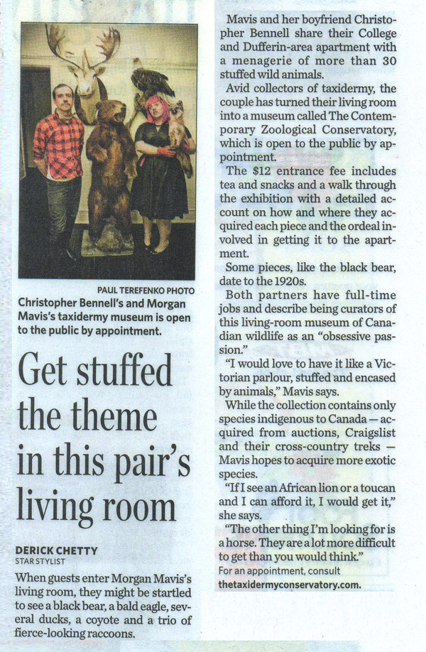 Toronto-Star-Article- Morgan Mavis Christopher Bennell